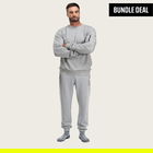 Cotton Crew Neck Sweatshirt + Cotton Sweatpants