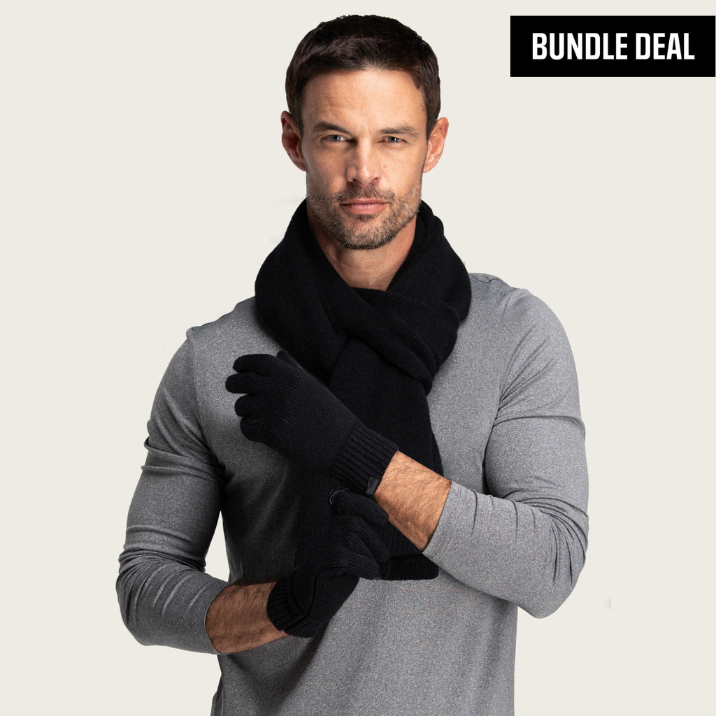 Merino Gloves + Merino Scarf