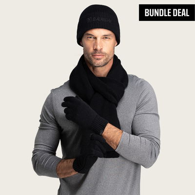 Merino Gloves + Merino Scarf + Merino Beanie