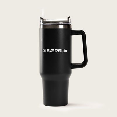 BÆRSkin Fortress 40oz Tumbler Black