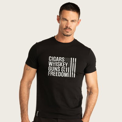 CWGF Patriotic T-Shirt Black