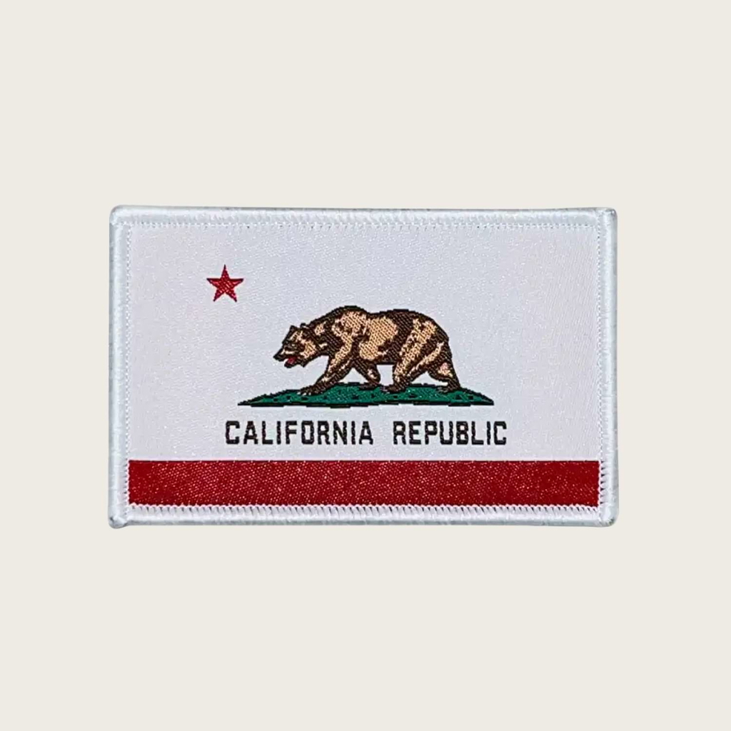 California Flag Velcro Patch