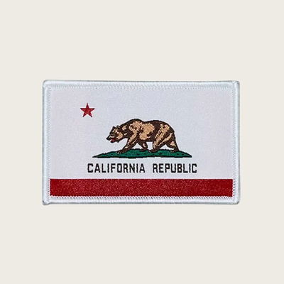 California Flag Velcro Patch