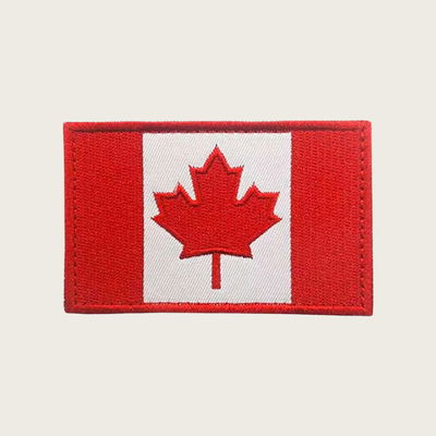 Canadian Flag Velcro Patch