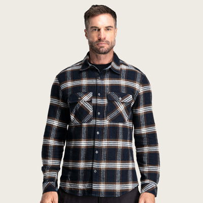 Flannel Shirt Navy