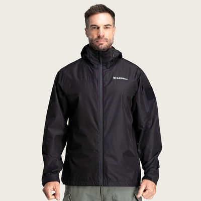 Heavy-Storm Waterproof Rain Jacket 2.0 Stealth Black