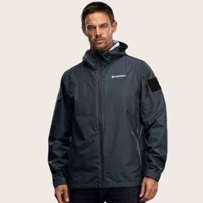 Heavy-Storm Waterproof Rain Jacket 2.0 Navy Blue
