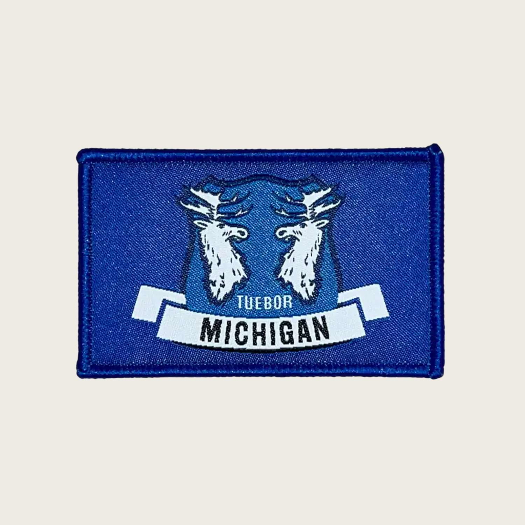 Michigan Flag Velcro Patch