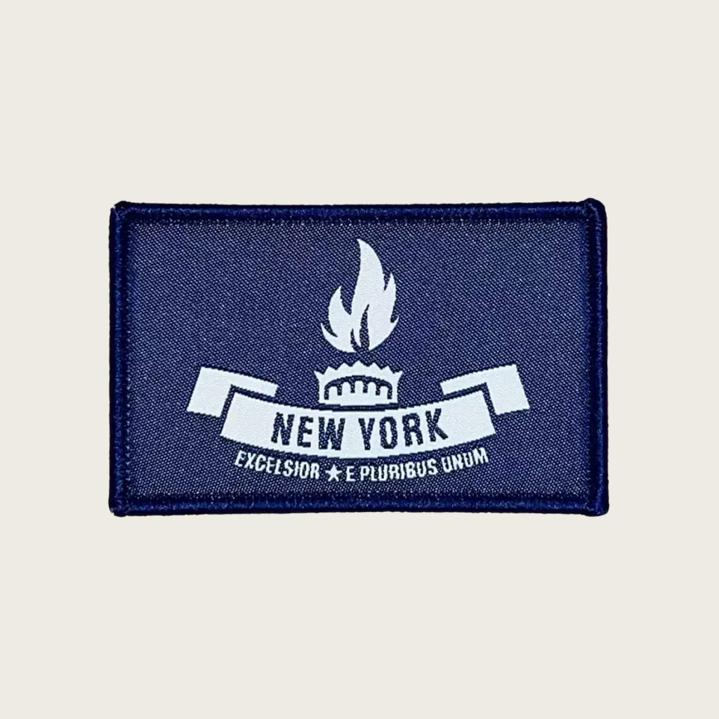 New York Flag Velcro Patch