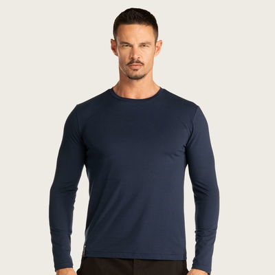 BÆRSkin Sorona Long Sleeve T-shirt Navy