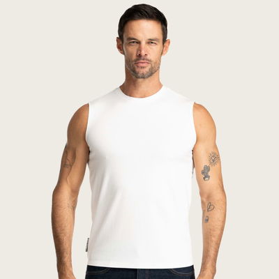 BÆRSkin Sorona Tank Top White