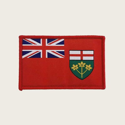 Ontario Flag Velcro Patch