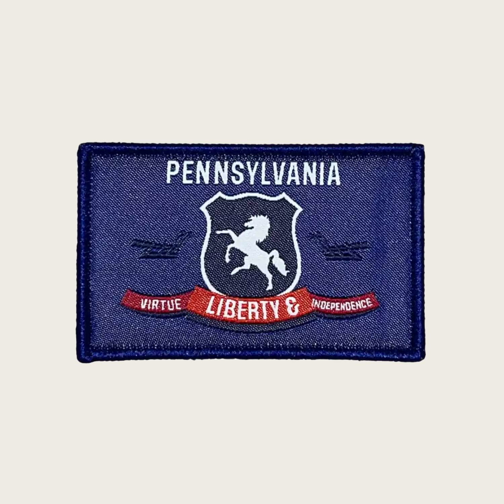 Pennsylvania Flag Velcro Patch