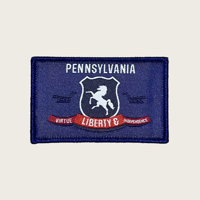 Pennsylvania Flag Velcro Patch