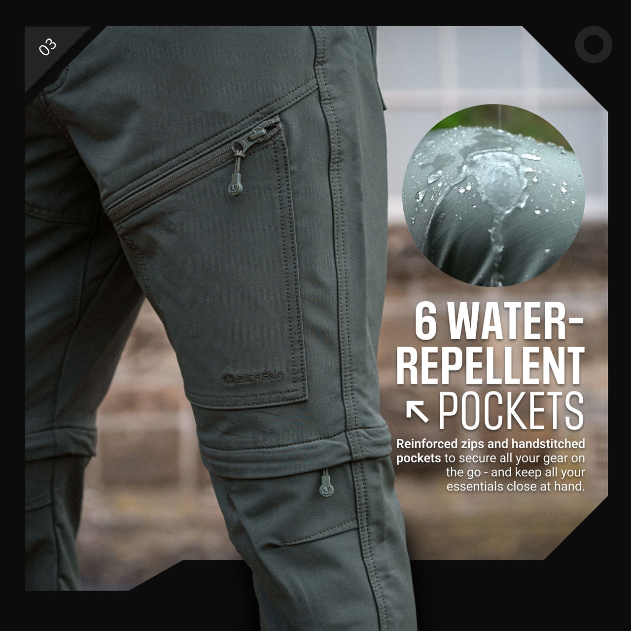 【BAON】Hebron Pintuck Banding Cargo Pants BAON】Hebron Pintuck Banding Cargo Pants (BAON/パンツ