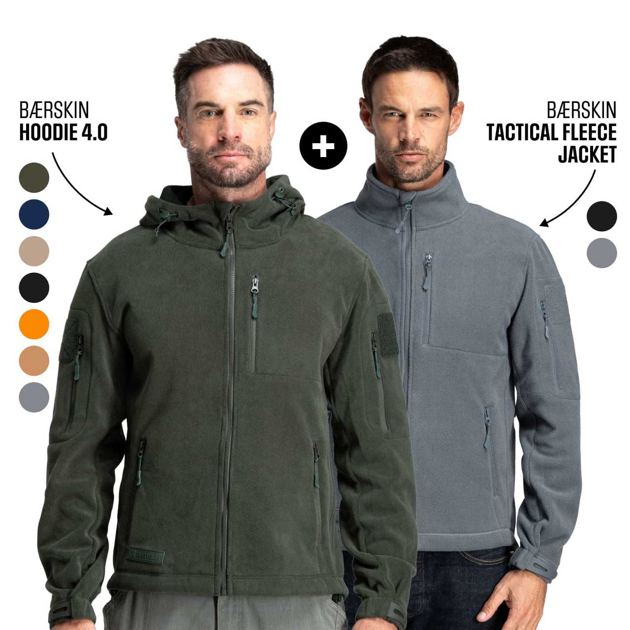BÆRSkin Hoodie 4.0 + BÆRSkin Fleece Jacket