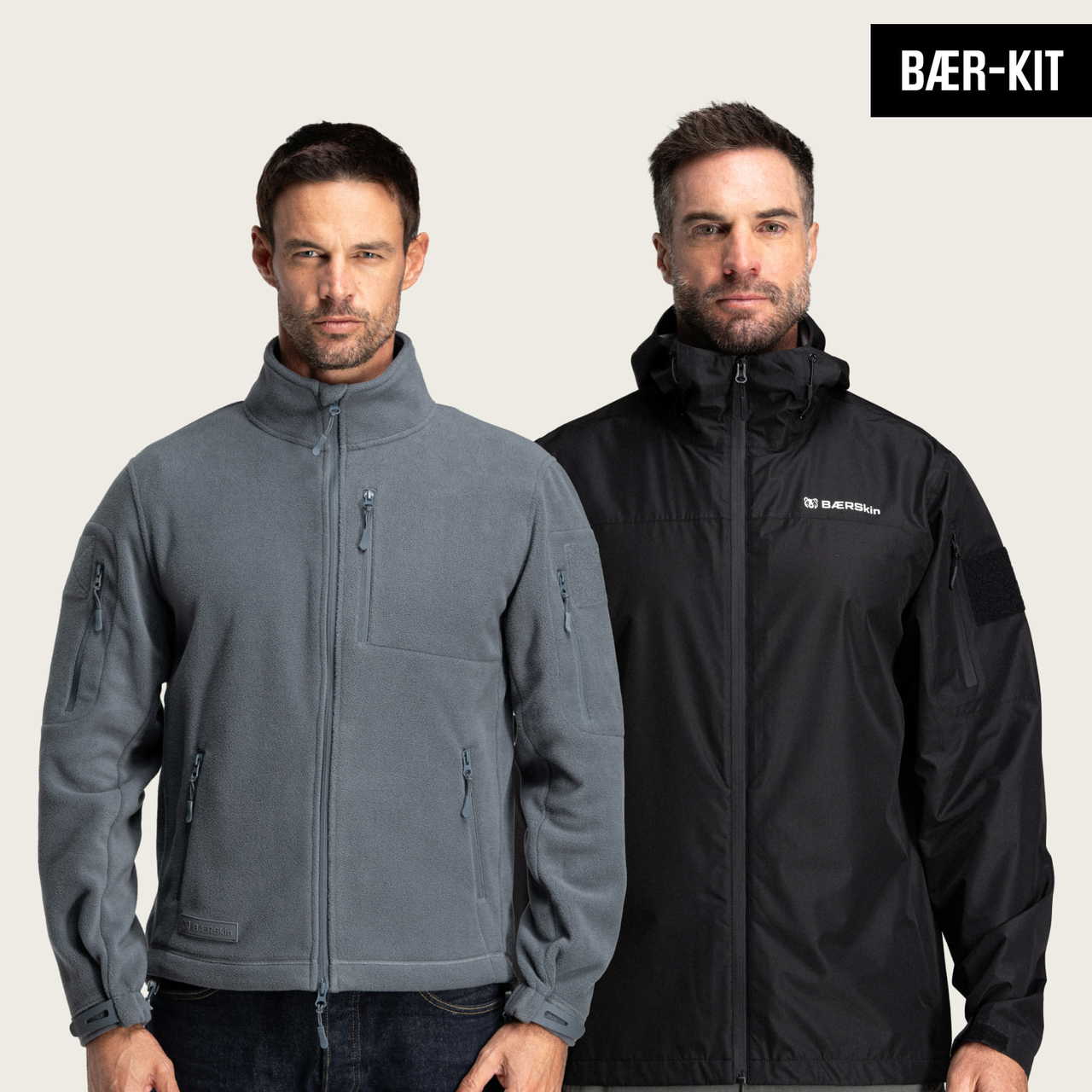 BÆR-Kit Rain Jacket + Fleece Jacket (3-in-1)
