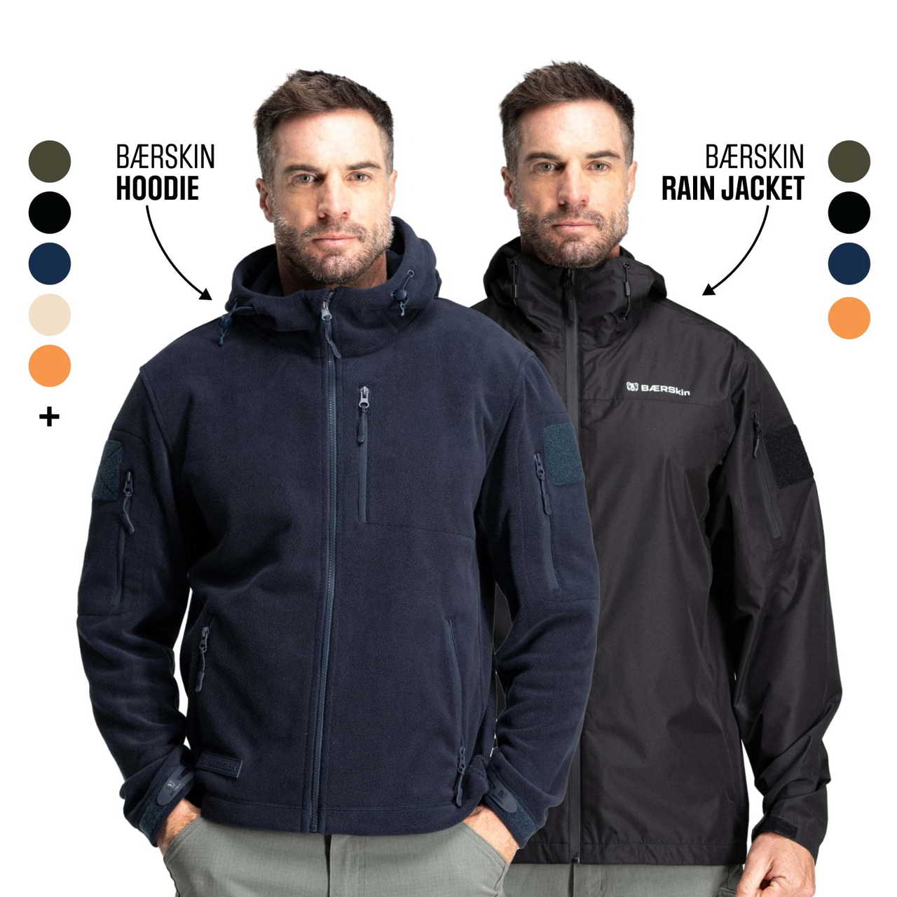 BÆRSkin 3-in-1 (Hoodie 4.0 + Rain Jacket 2.0)