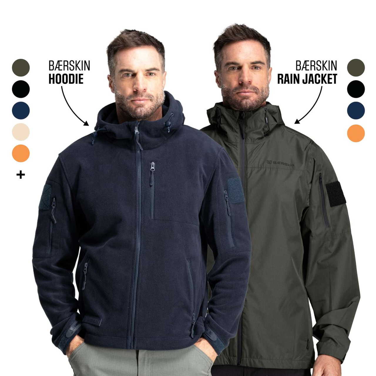 BÆRSkin 3-in-1 (Hoodie 4.0 + Rain Jacket 2.0)