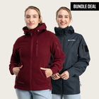 BÆRSkin 3-in-1 Women (Hoodie 4.0 + Rain Jacket 2.0)