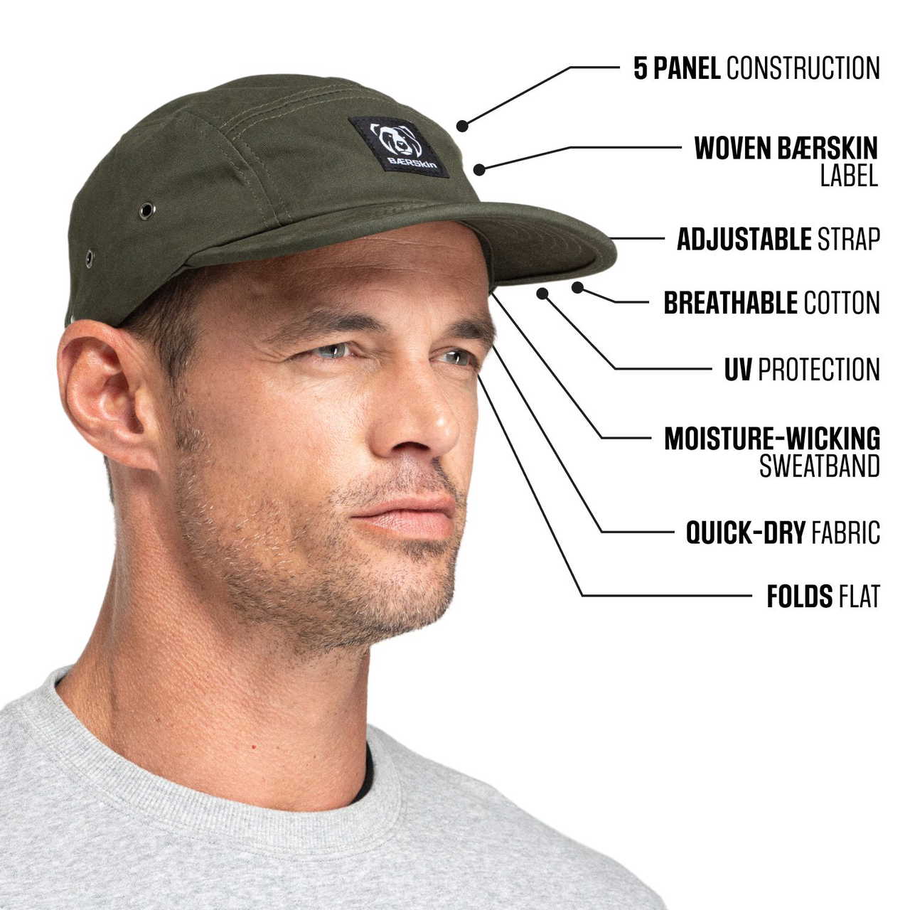 The 100% Cotton Cap That Molds To Your Head Shape. Soft, Durable, and Built to Last. 