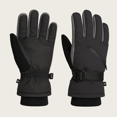 BÆRSkin Ski Gloves Grey & Black