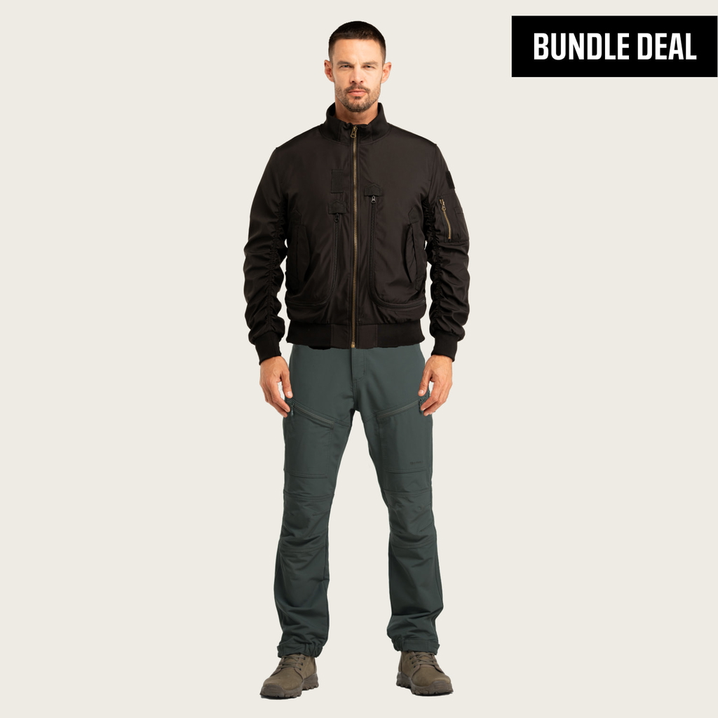 Bomber Jacket + BÆRSkin Cargo Pants