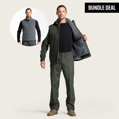 BÆRSkin 3-in-1 Suit (3-in-1 Vest + Rain Pants)