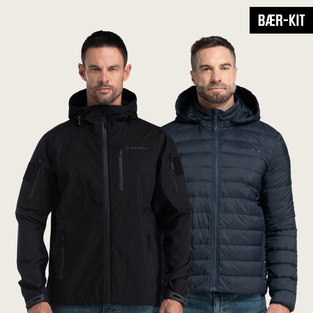 BÆR-Kit 3L Stormshell + Ultra Lite Down Hoodie (3-in-1)