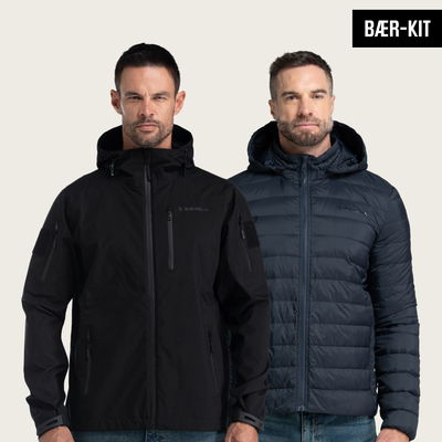 BÆR-Kit 3L Stormshell + Ultra Lite Down Hoodie (3-in-1)