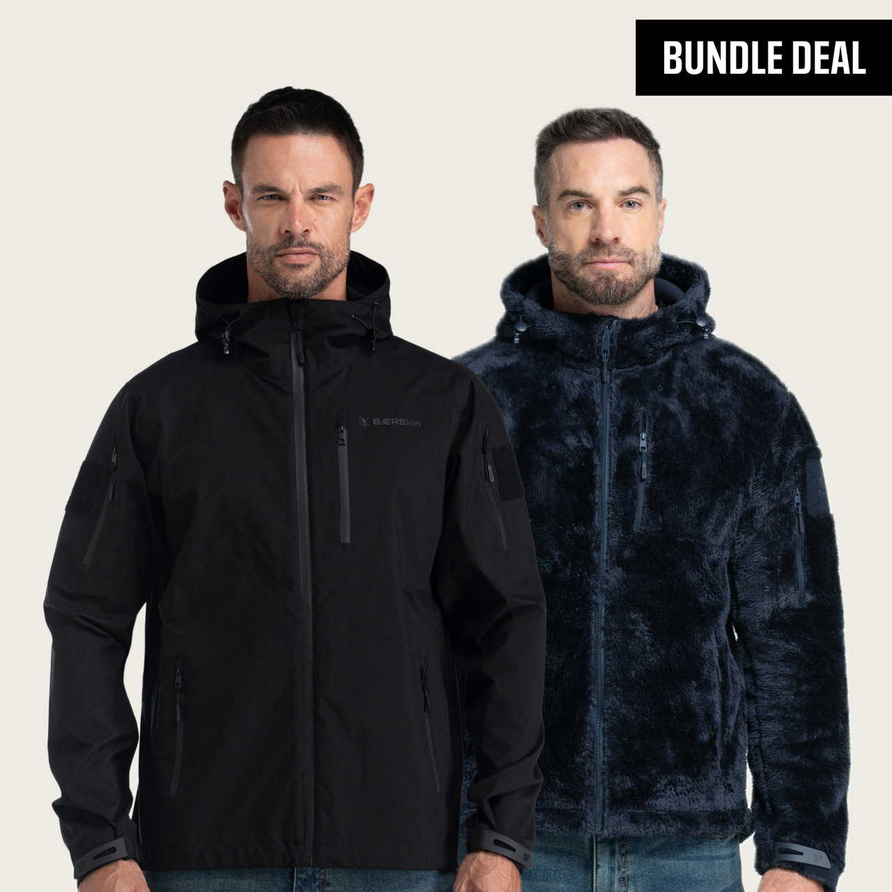 BÆR-Kit 3L Stormshell + Shaggy Hoodie (3-in-1)