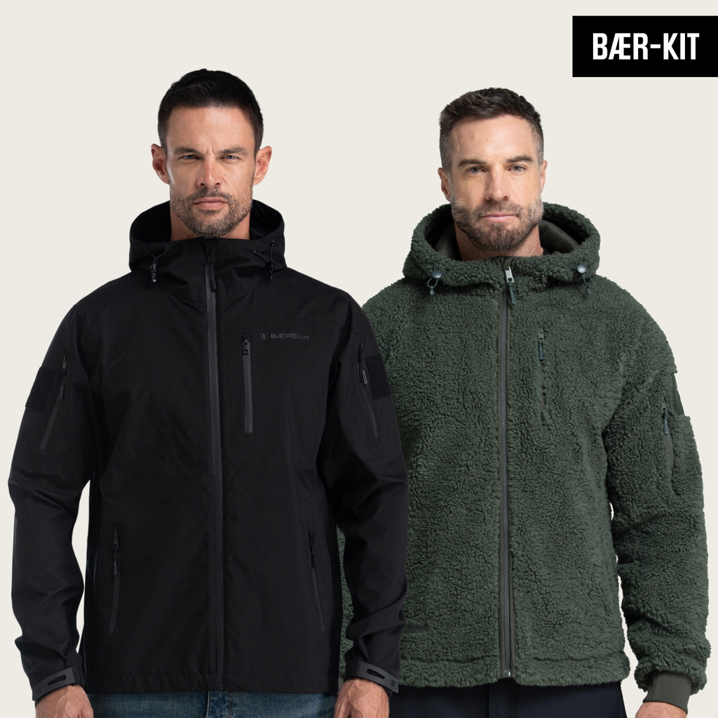 BÆR-Kit 3L Stormshell + Sherpa Hoodie (3-in-1)