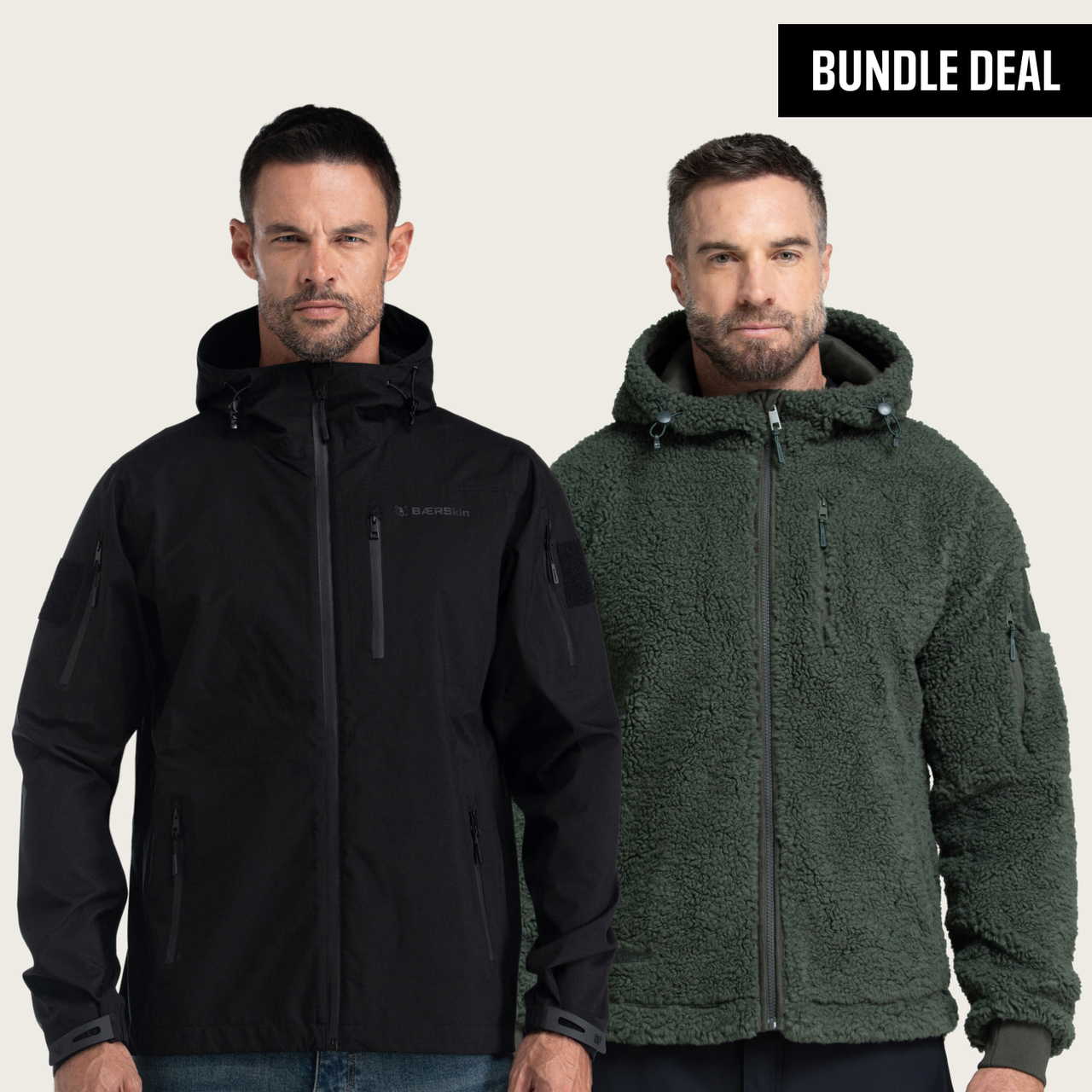 BÆR-Kit 3L Stormshell + Sherpa Hoodie (3-in-1)