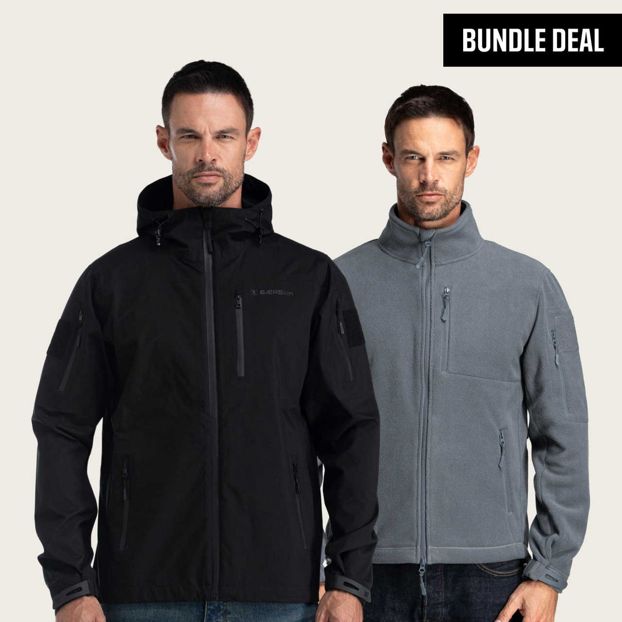 BÆR-Kit 3L Stormshell + Fleece Jacket (3-in-1)