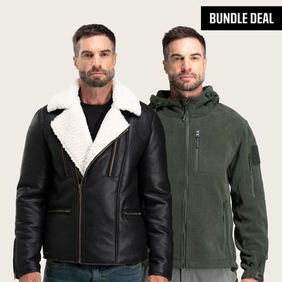Aviator Jacket + BÆRSkin Tactical Hoodie 4.0