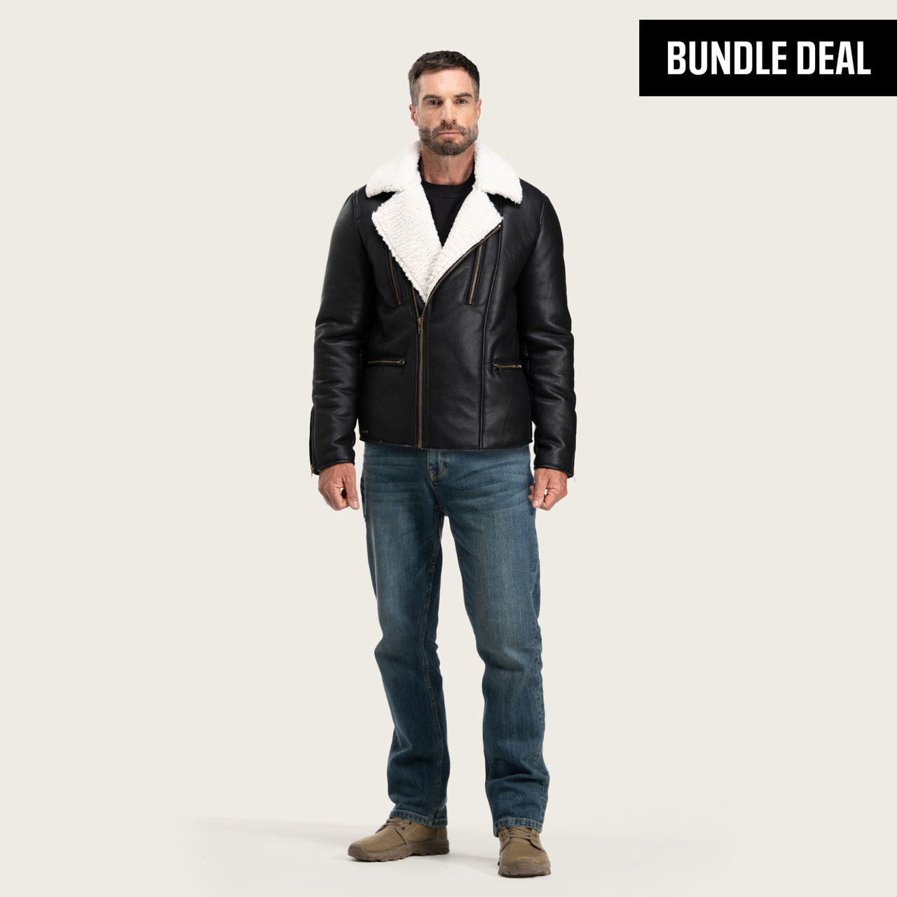 ミュージシャン LONG AVIATOR JACKET Aviator Jacket | BÆRSkin Tactical