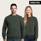 BÆRSkin His & Hers Fleece Crewneck Sweatshirt