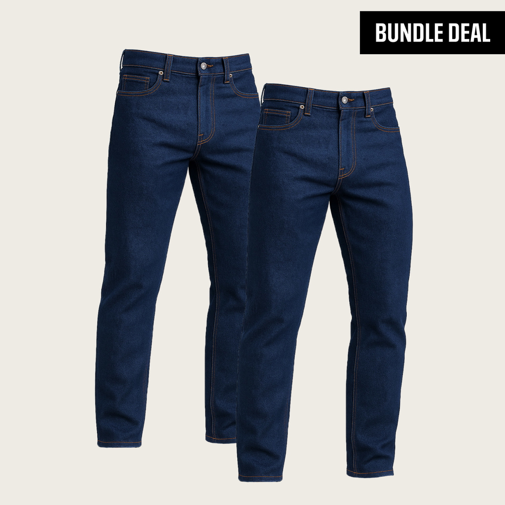 BÆRSkin Fleece-Lined Legacy Denim Jeans (2 Pack)