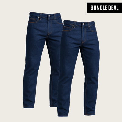 BÆRSkin Fleece-Lined Legacy Denim Jeans (2 Pack)
