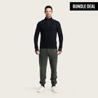 BÆRSkin 210 gsm Fleece Sweatpants + BÆRSkin 210gsm Quarter Zip Fleece Pullover