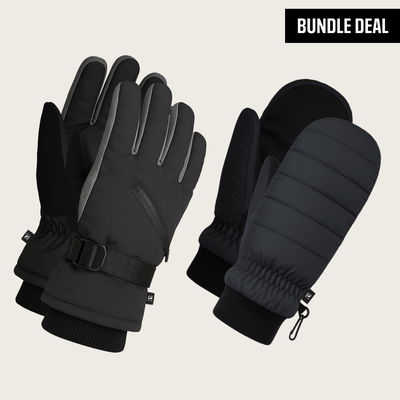 BÆRSkin Ski Gloves + BÆRSkin Insulated Mitts