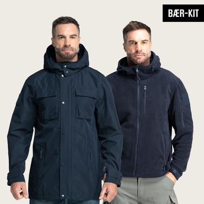 BÆR-Kit Waterproof Parka + Fleece Hoodie (3-in-1)