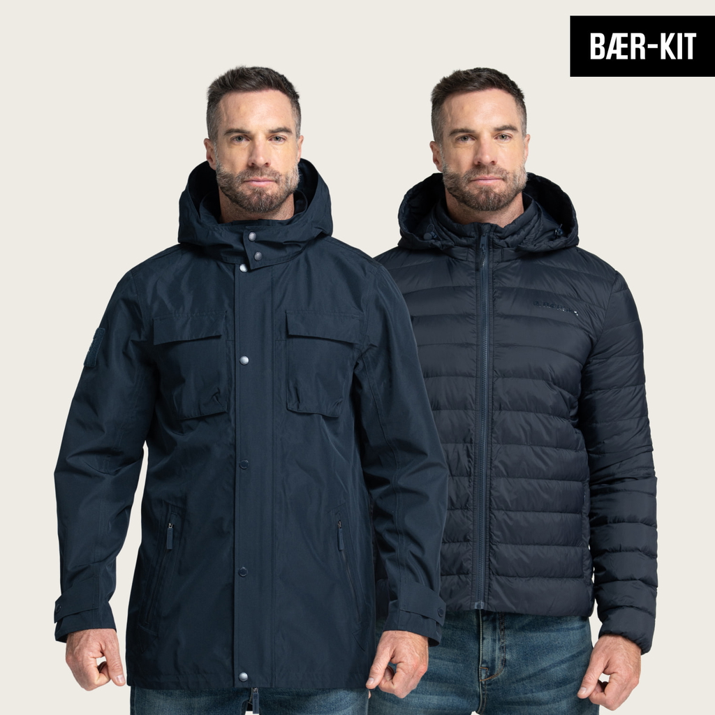 BÆR-Kit Waterproof Parka + Ultra Lite Down Hoodie (3-in-1)