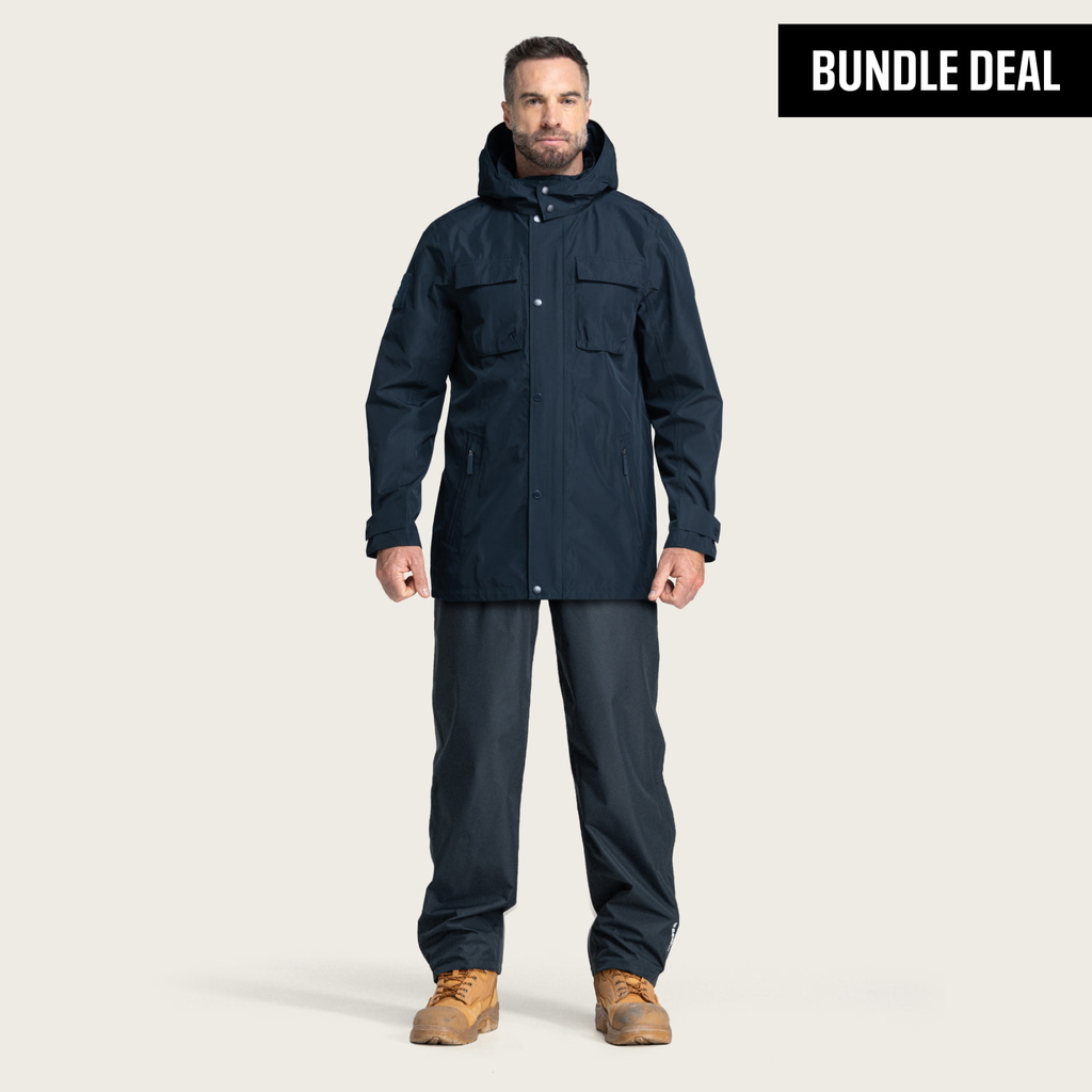 BÆRSkin Waterproof Long Parka + Waterproof Rain Pants
