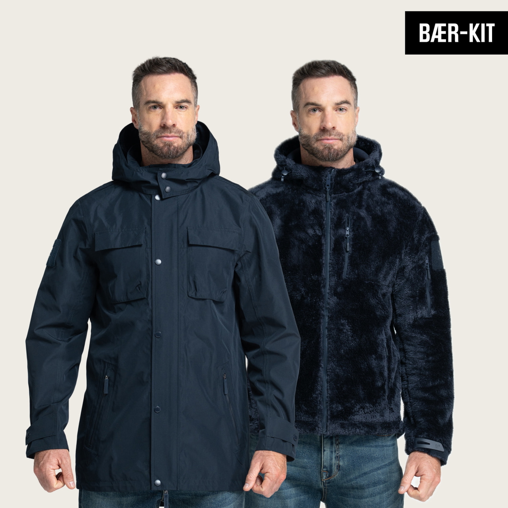 BÆR-Kit Waterproof Parka + Shaggy Hoodie (3-in-1)