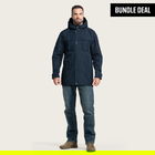BÆRSkin Waterproof Long Parka + Straight Leg Jeans