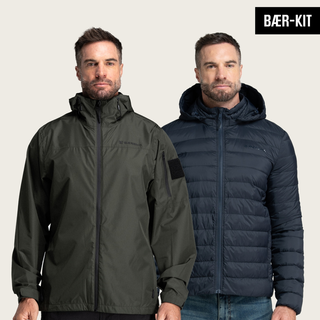 BÆR-Kit Rain Jacket + Ultra Lite Down Hoodie (3-in-1)
