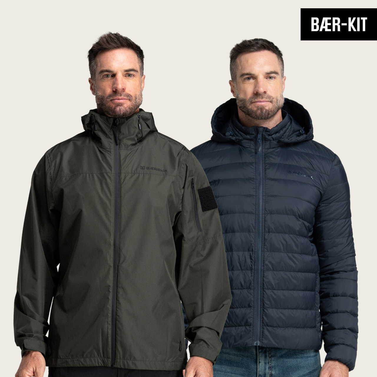 BÆR-Kit Rain Jacket + Ultra Lite Down Hoodie (3-in-1)
