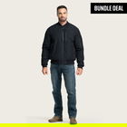 BÆRSkin Reversible Bomber Jacket + Straight Leg Jeans