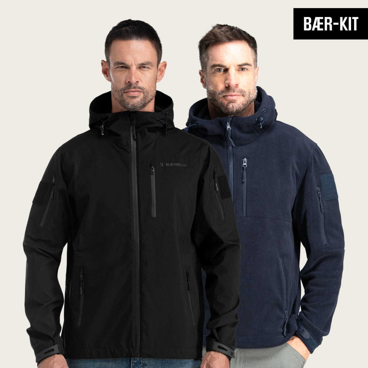 BÆR-Kit 3L Stormshell + Fleece Hoodie (3-in-1)